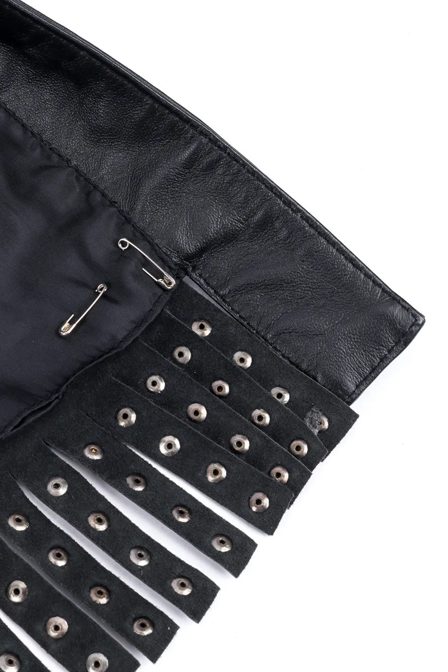 Studded Leather Coat
