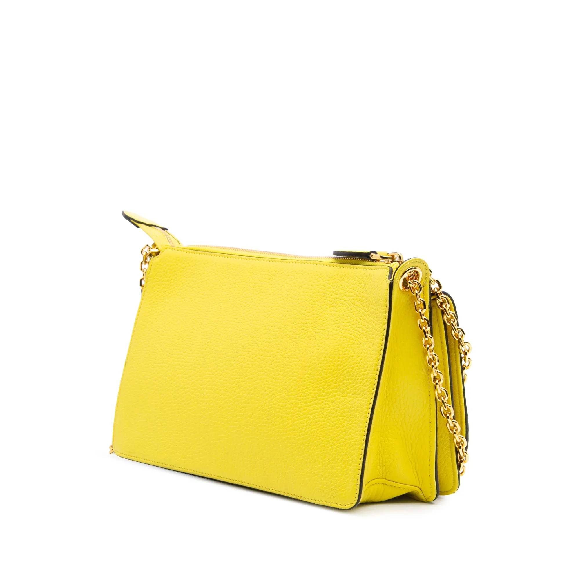 Studded Leather Shoulder Bag