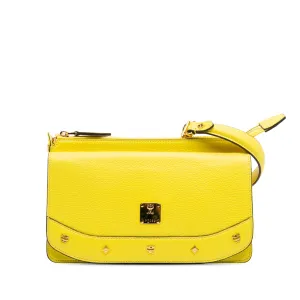 Studded Leather Shoulder Bag