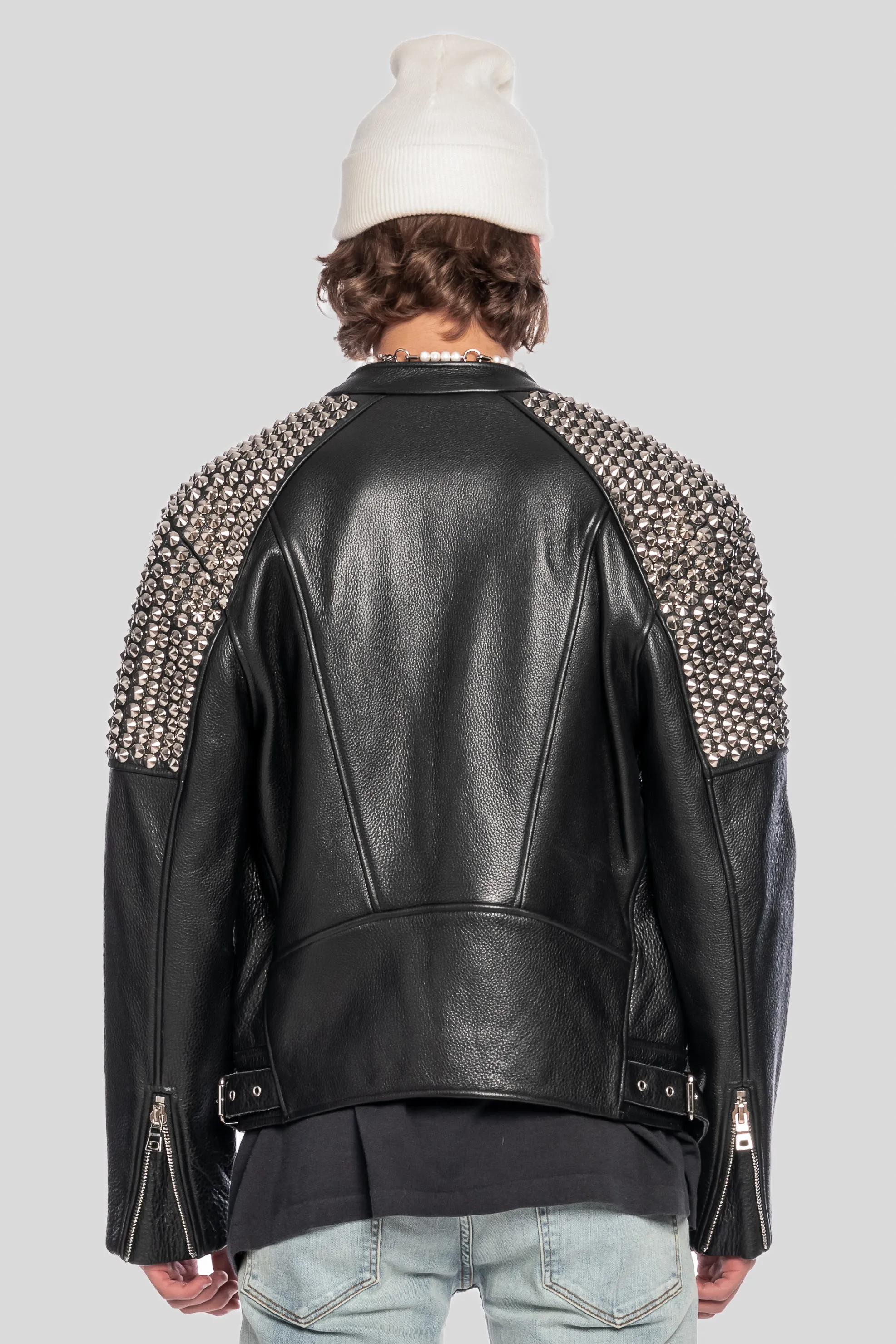 STUDDED MOTO