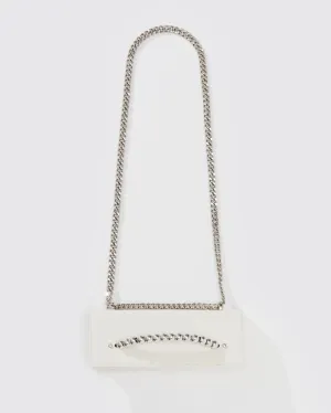 STUDDED SHOULDER BAG