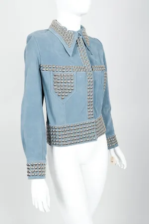 Studded Suede Jacket