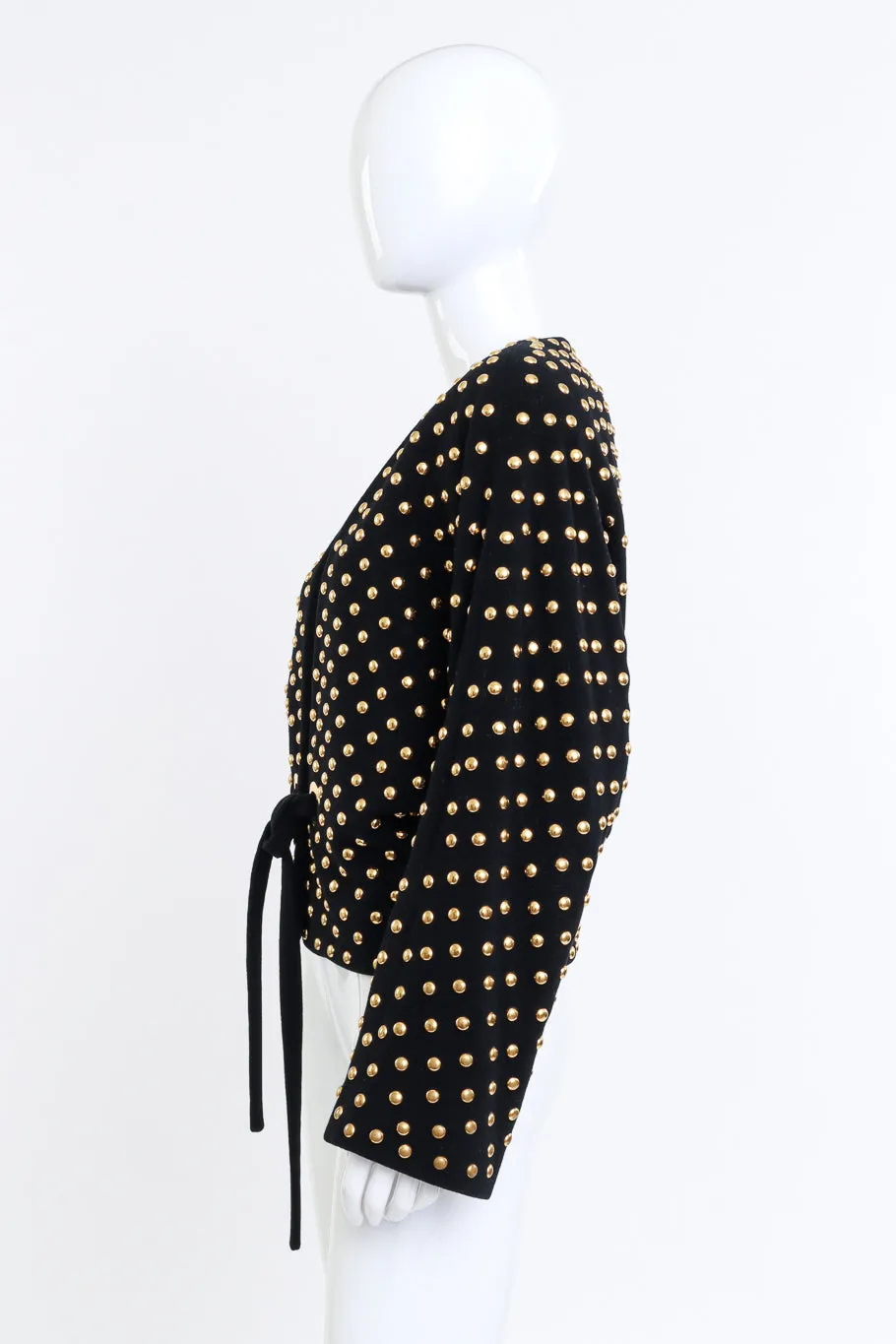 Studded Wool Cashmere Jacket