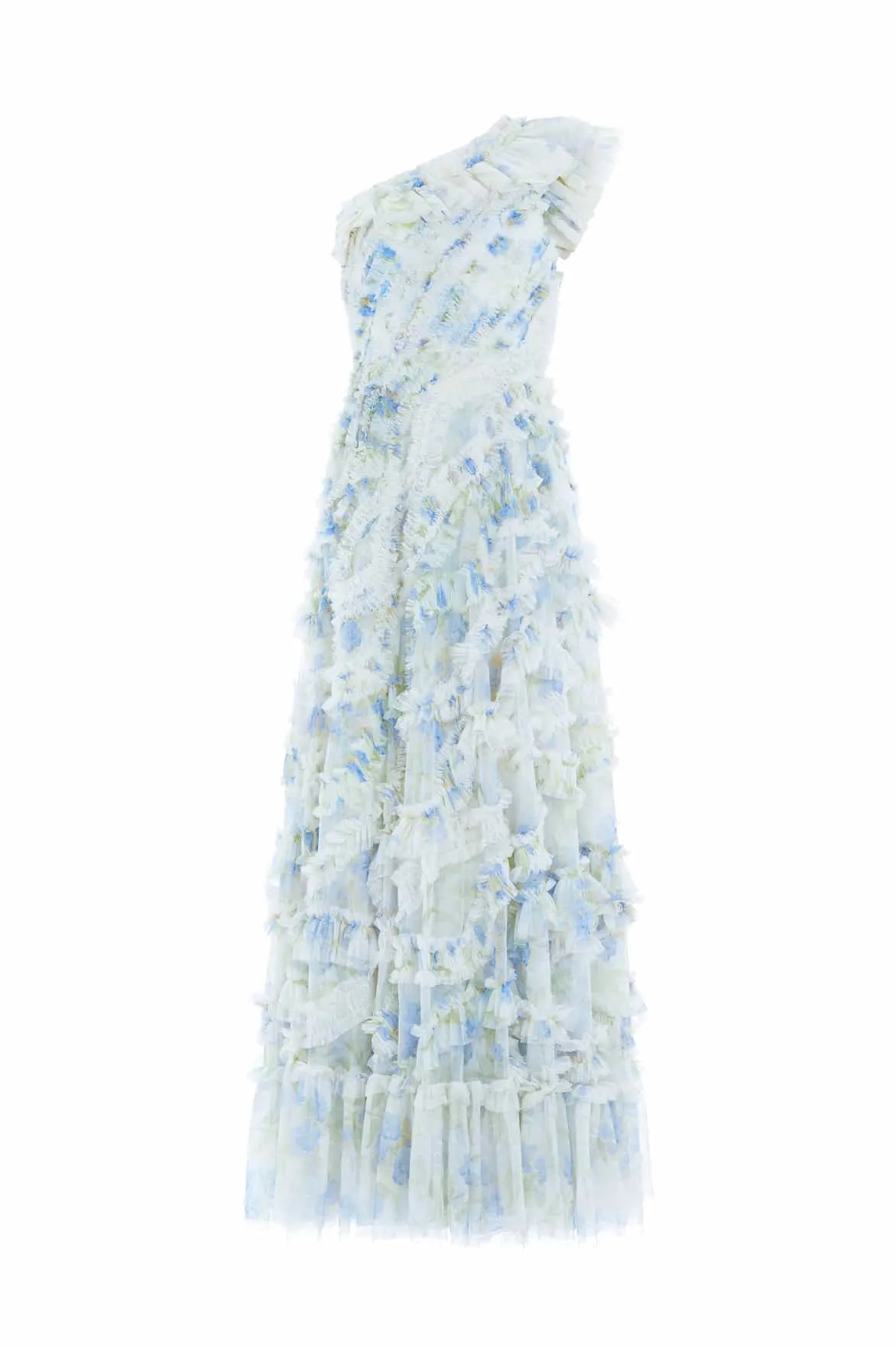 Summer Posy Aaliyah One-Shoulder Gown