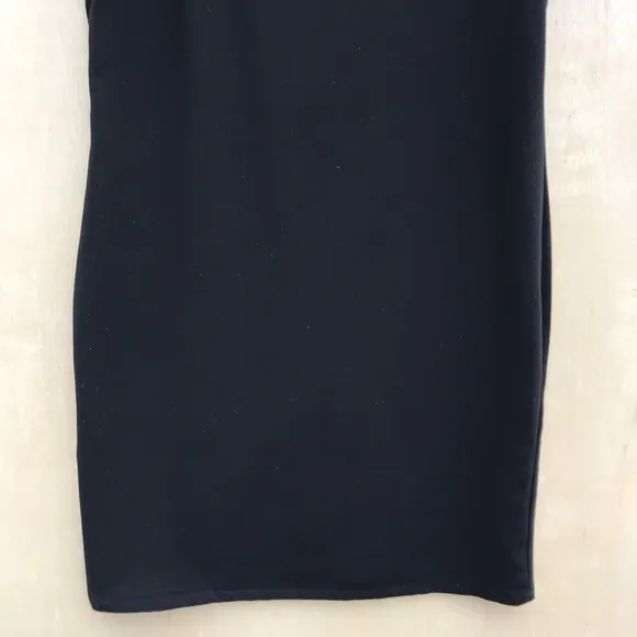 Suncoo Paris Studded Shoulder Black Dress