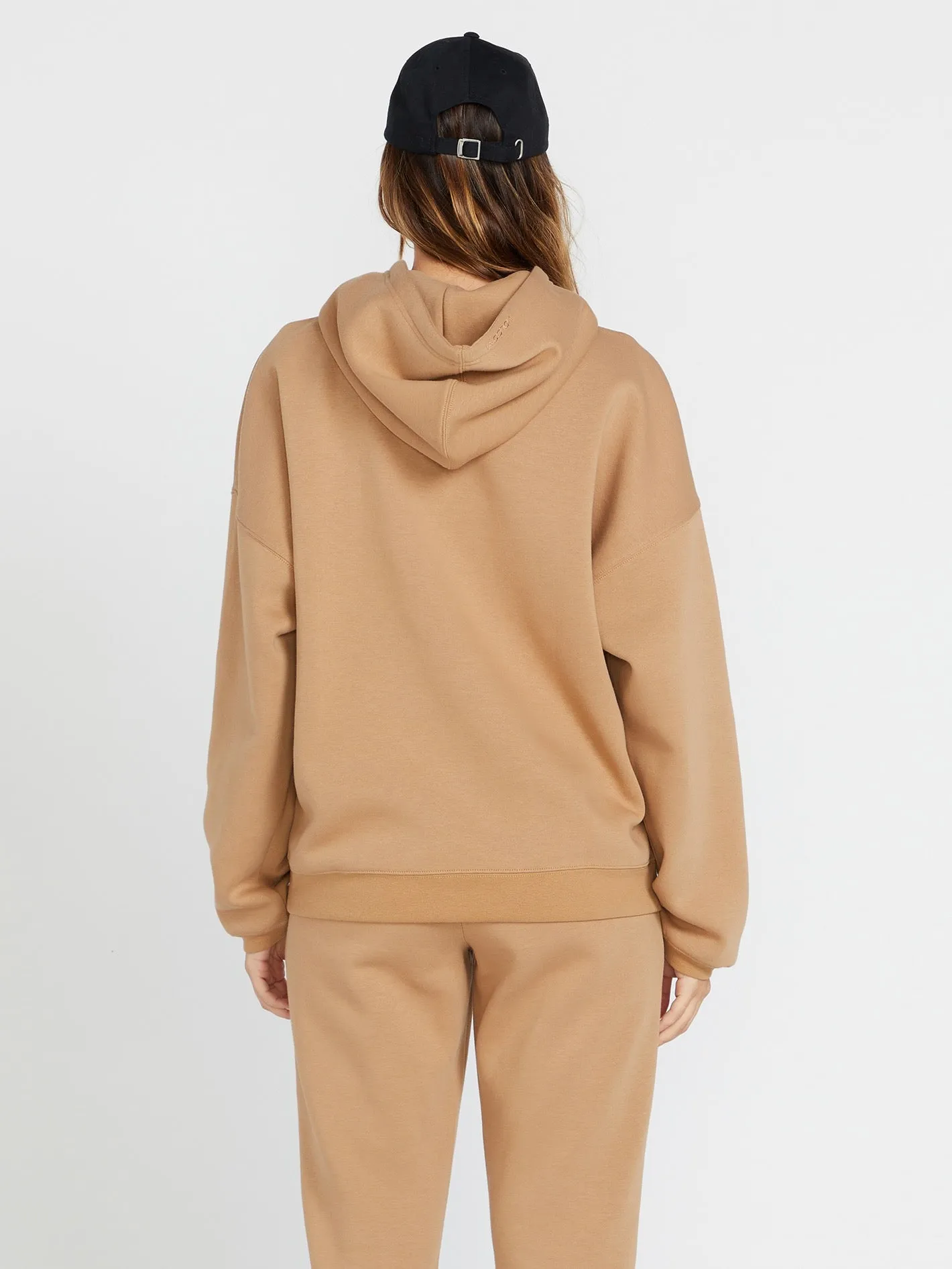 Sweat à capuche Stone Heart Ii  - MOCHA