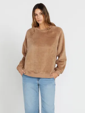 Sweatshirt Pheelin Phine Sherpa - MOCHA