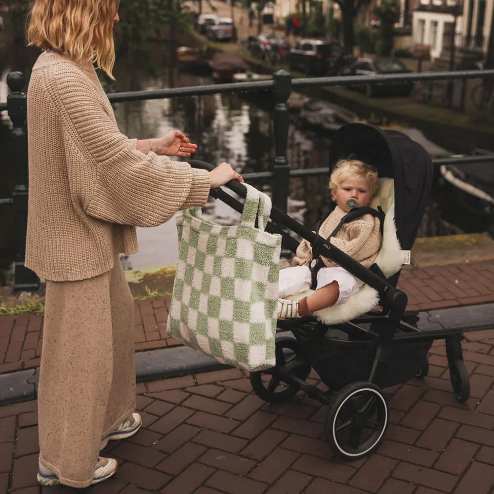 Teddy Mom Bag Checked - Studio Noos X Binibamba