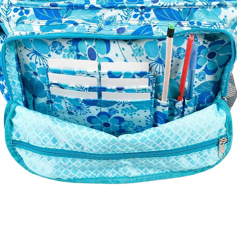 Terry Messenger bag in Blue Vine - Final Sale
