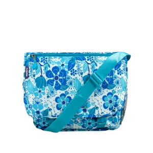 Terry Messenger bag in Blue Vine - Final Sale