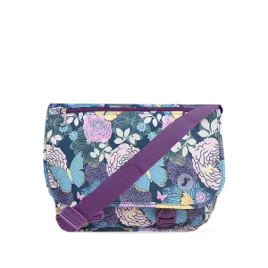 Terry Messenger bag in Secret Garden