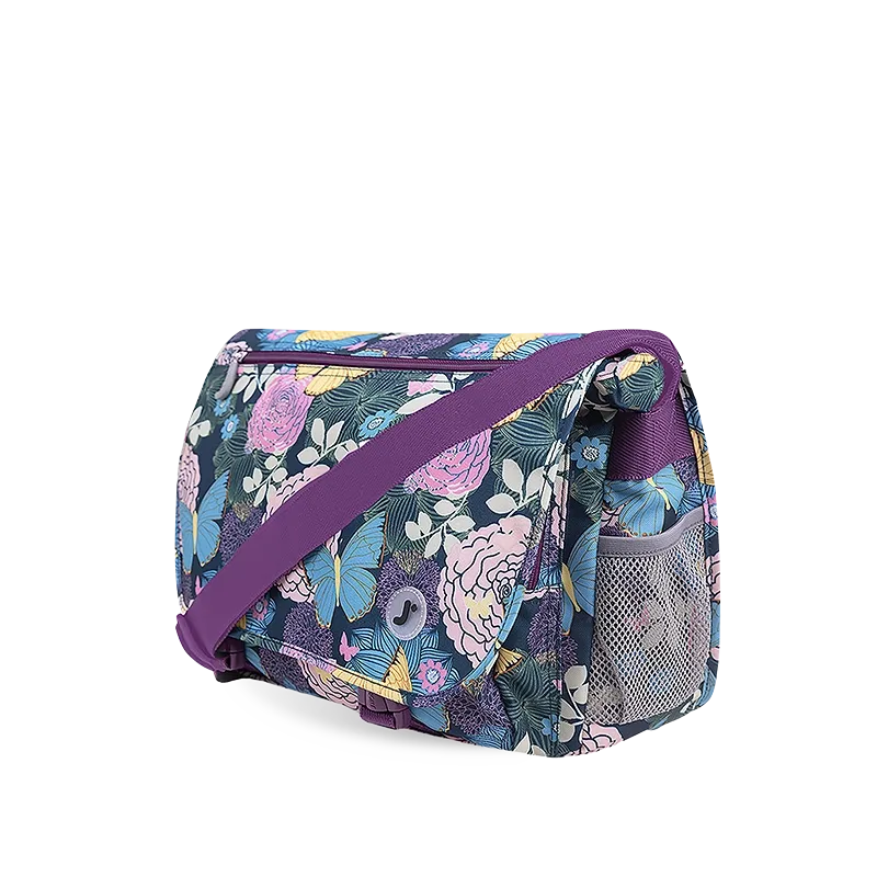 Terry Messenger bag in Secret Garden