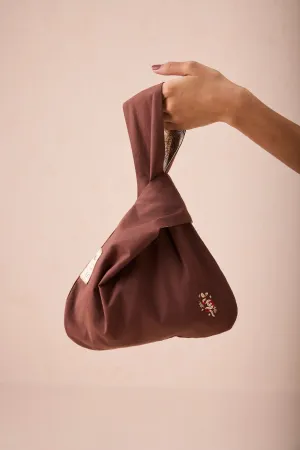 The Forest Pine Overlap Upcycled Pouch