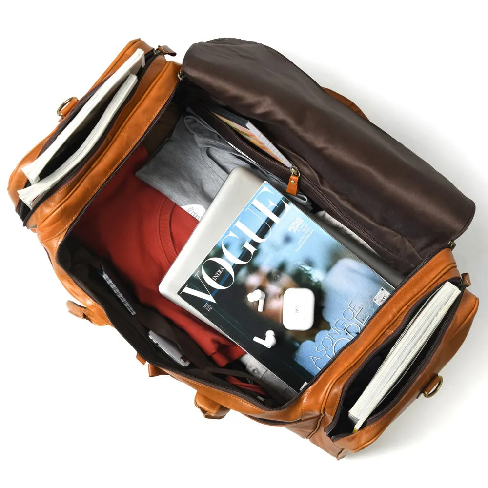 The Heavy Tan Duffle