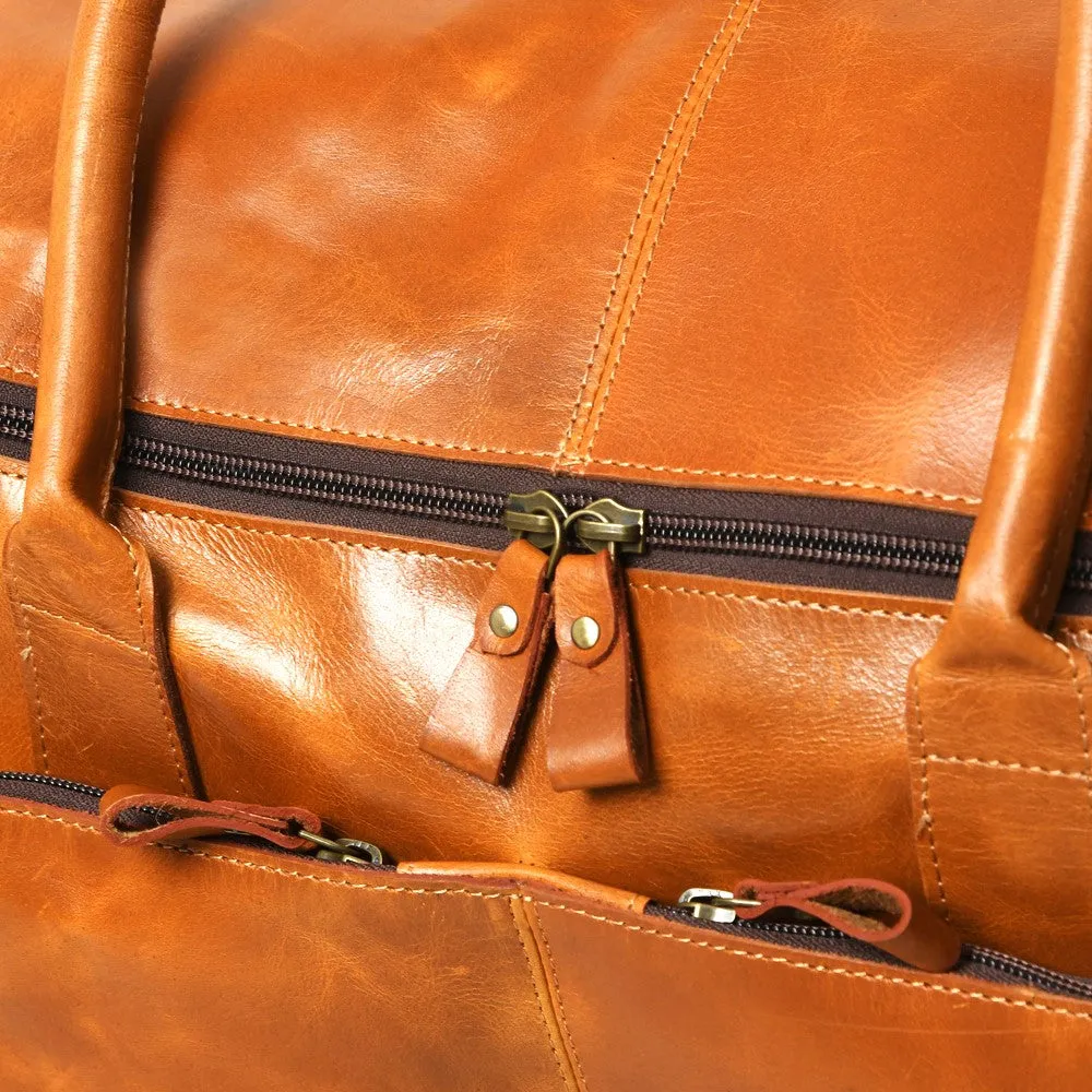 The Heavy Tan Duffle