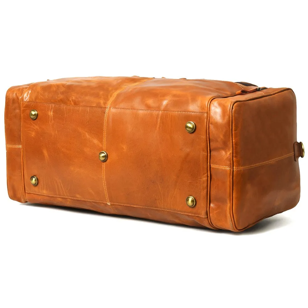 The Heavy Tan Duffle