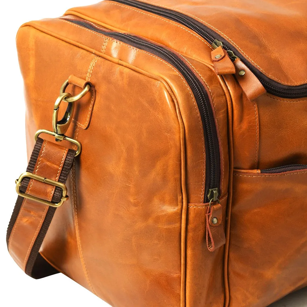 The Heavy Tan Duffle