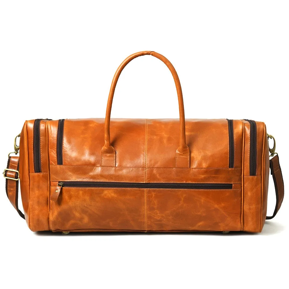 The Heavy Tan Duffle