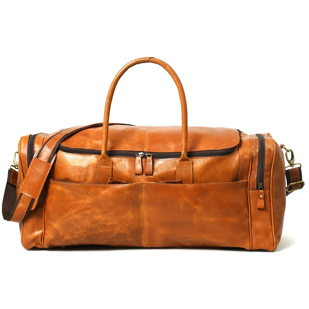 The Heavy Tan Duffle