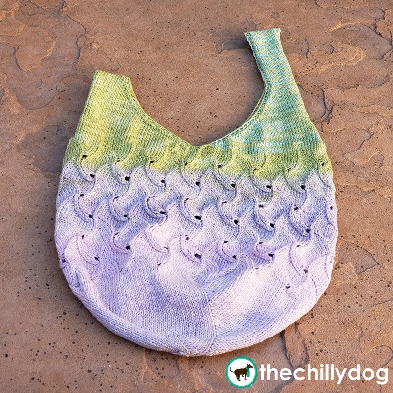 The Knit Knot Bag: Knitting Pattern PDF