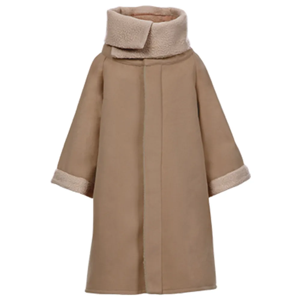 The Mando Fleece Lined Coat Baby Yoda Cosplay Costume