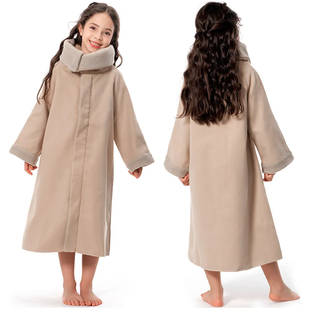 The Mando Fleece Lined Coat Baby Yoda Cosplay Costume