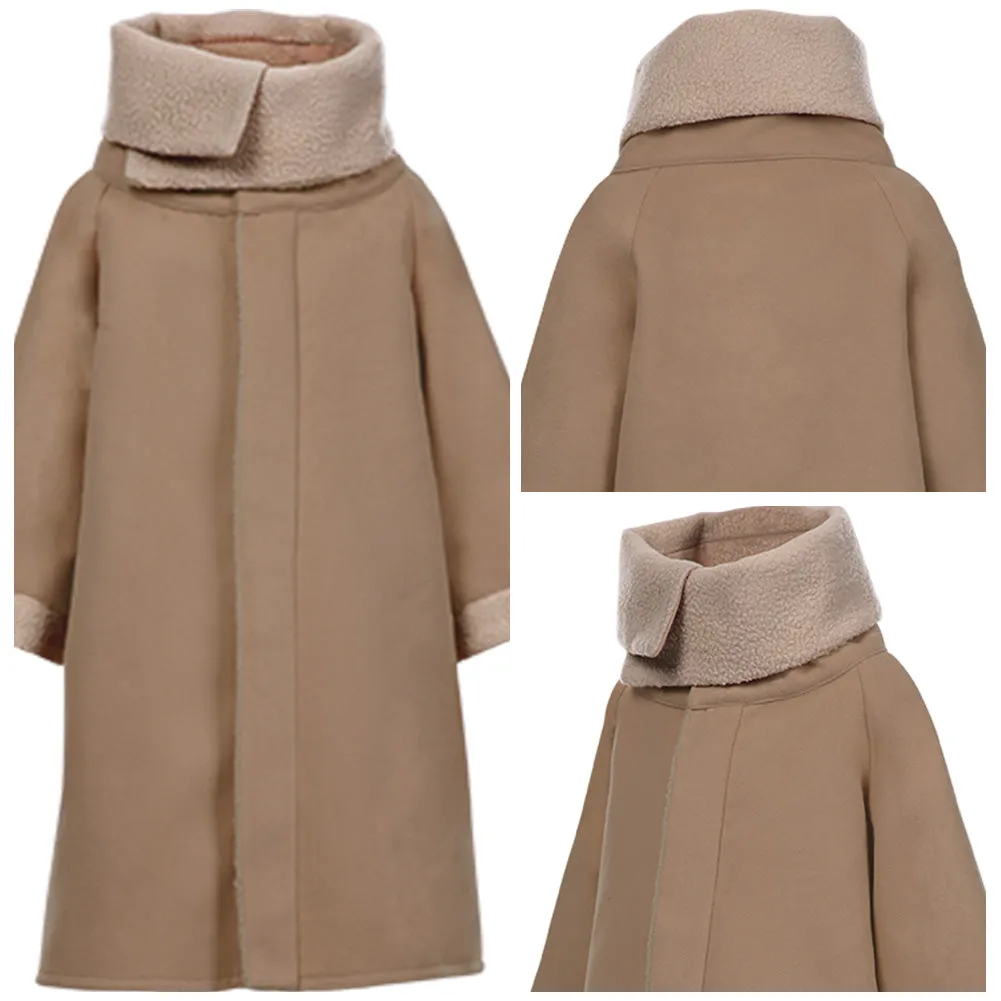 The Mando Fleece Lined Coat Baby Yoda Cosplay Costume