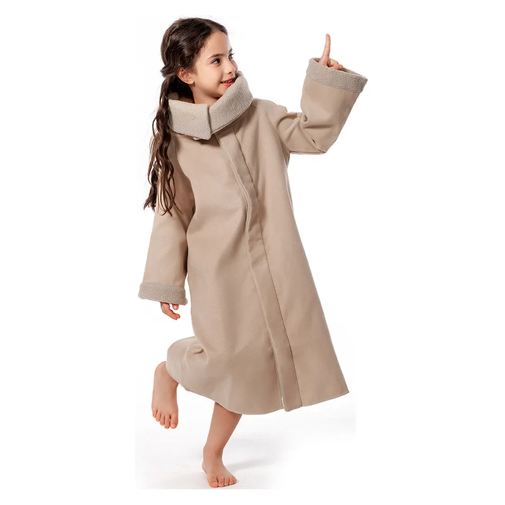 The Mando Fleece Lined Coat Baby Yoda Cosplay Costume