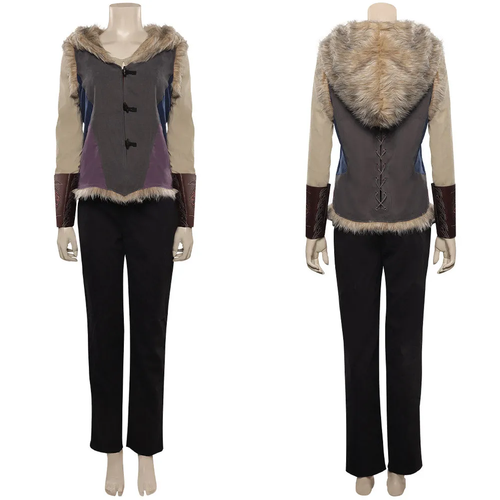 The Witcher Season 3 Ciri Cosplay Costume Outfits Halloween Carnival Suit
