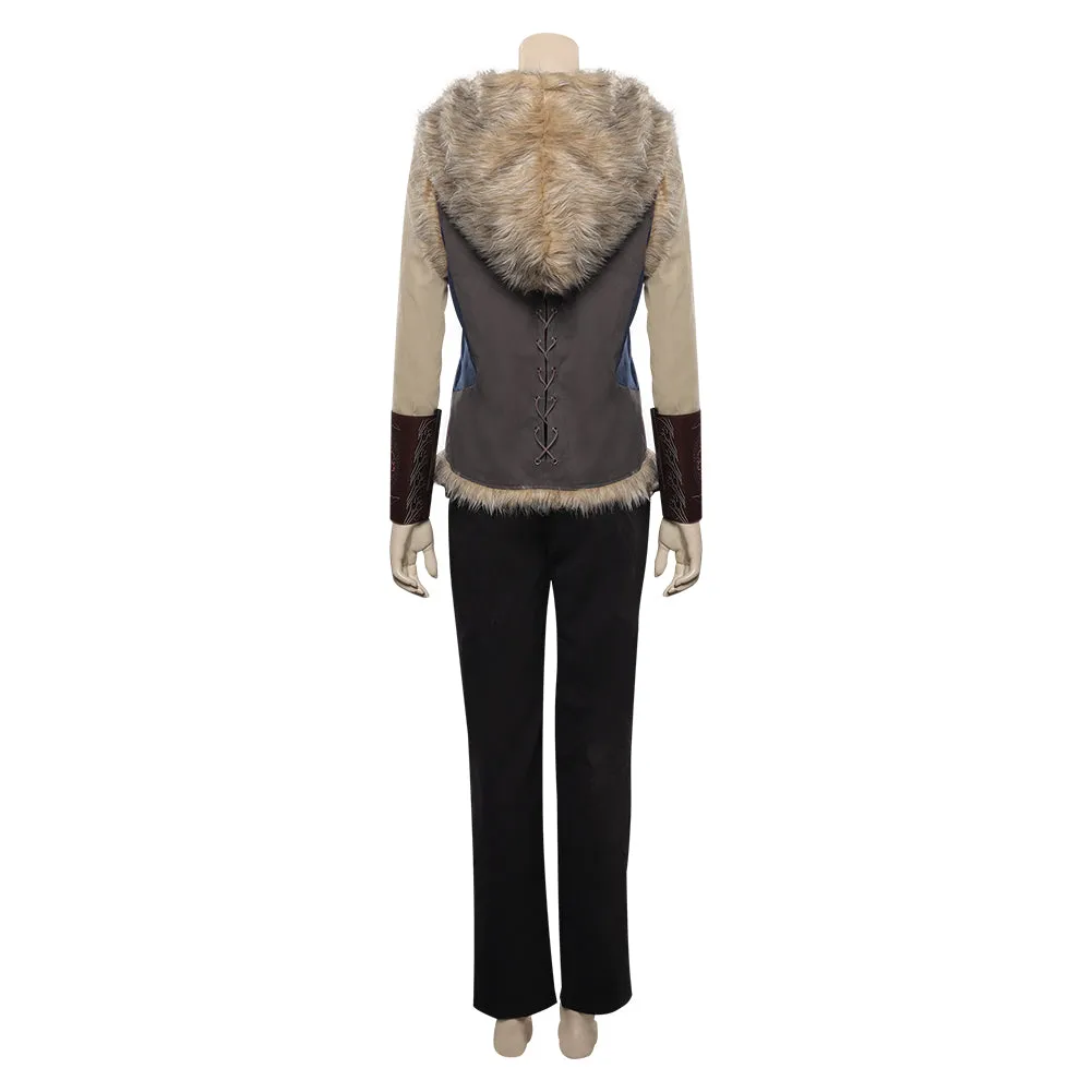 The Witcher Season 3 Ciri Cosplay Costume Outfits Halloween Carnival Suit