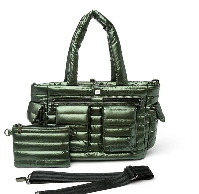 Think Royln Two Faced Reversible Handbag