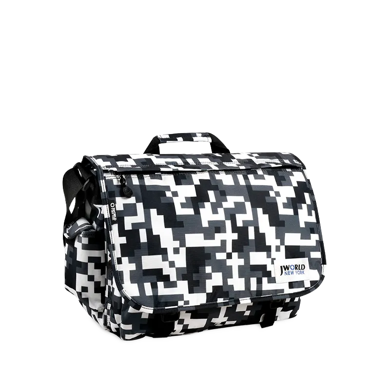 Thomas Laptop Messenger Bag in Camo
