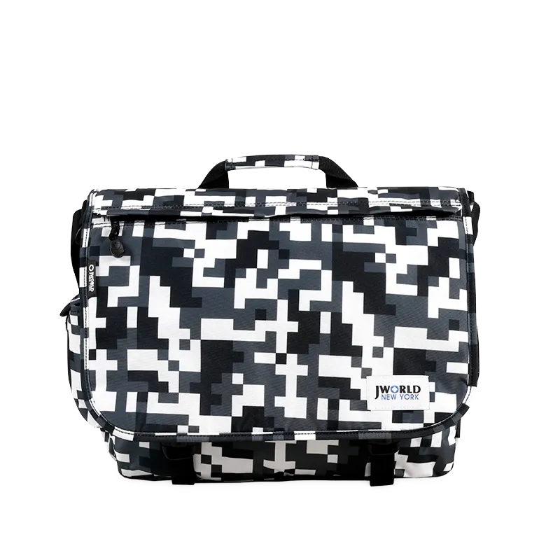 Thomas Laptop Messenger Bag in Camo