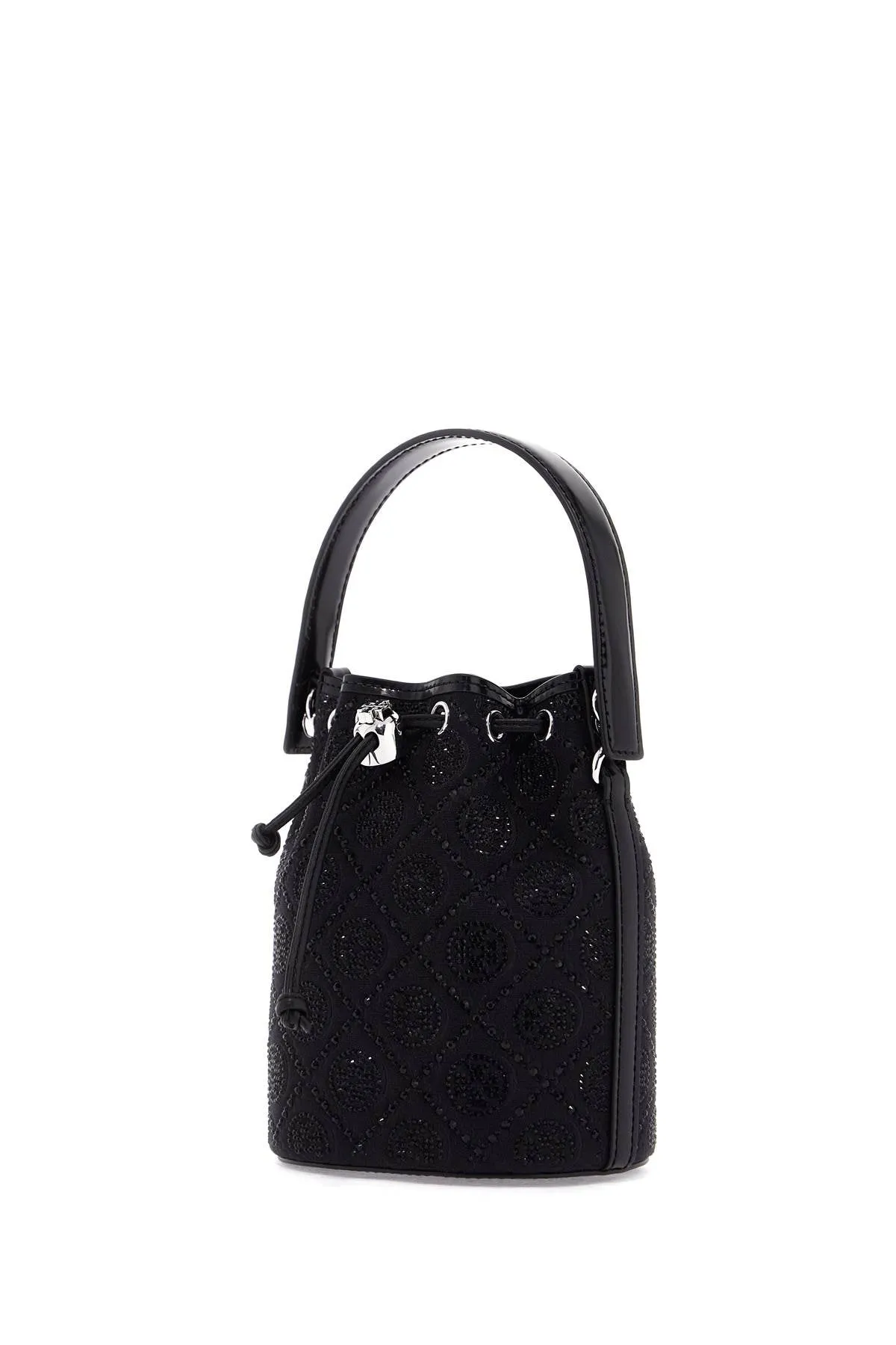 Tory Burch Monogram T Bucket Bag With Rhinest