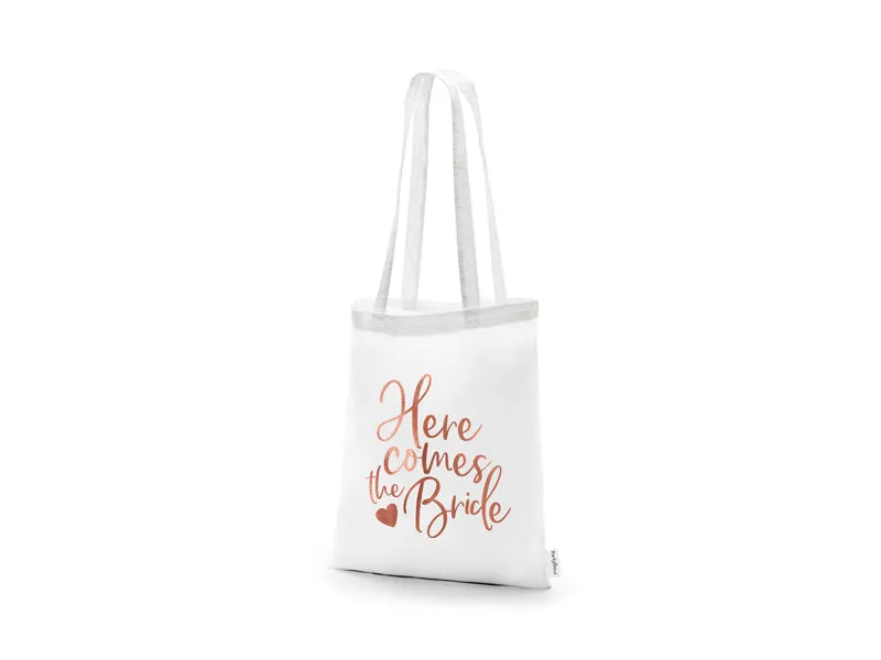 Tote bag - Here comes the bride