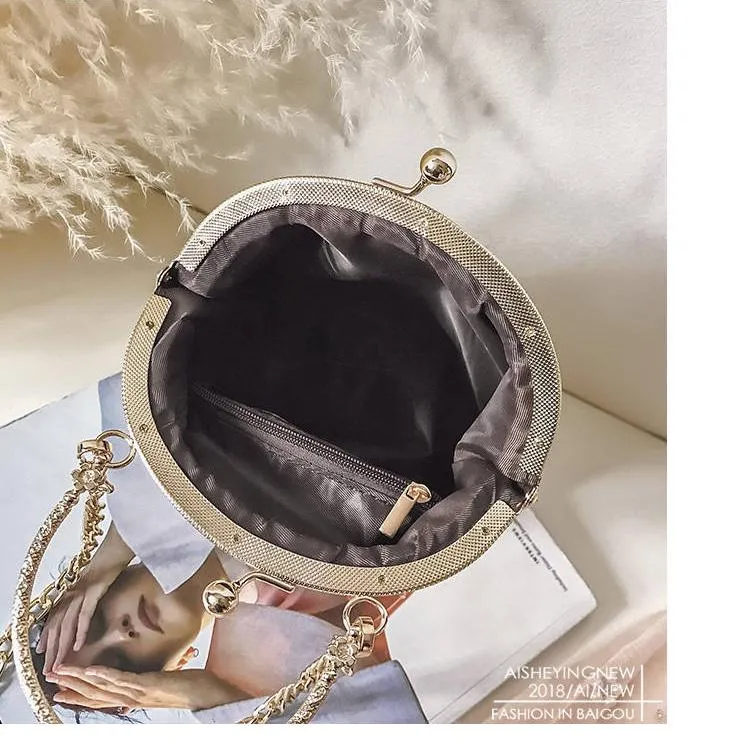 Trendy wild Patent leather bag Genuine Leather Woman bag European and American style Handbag