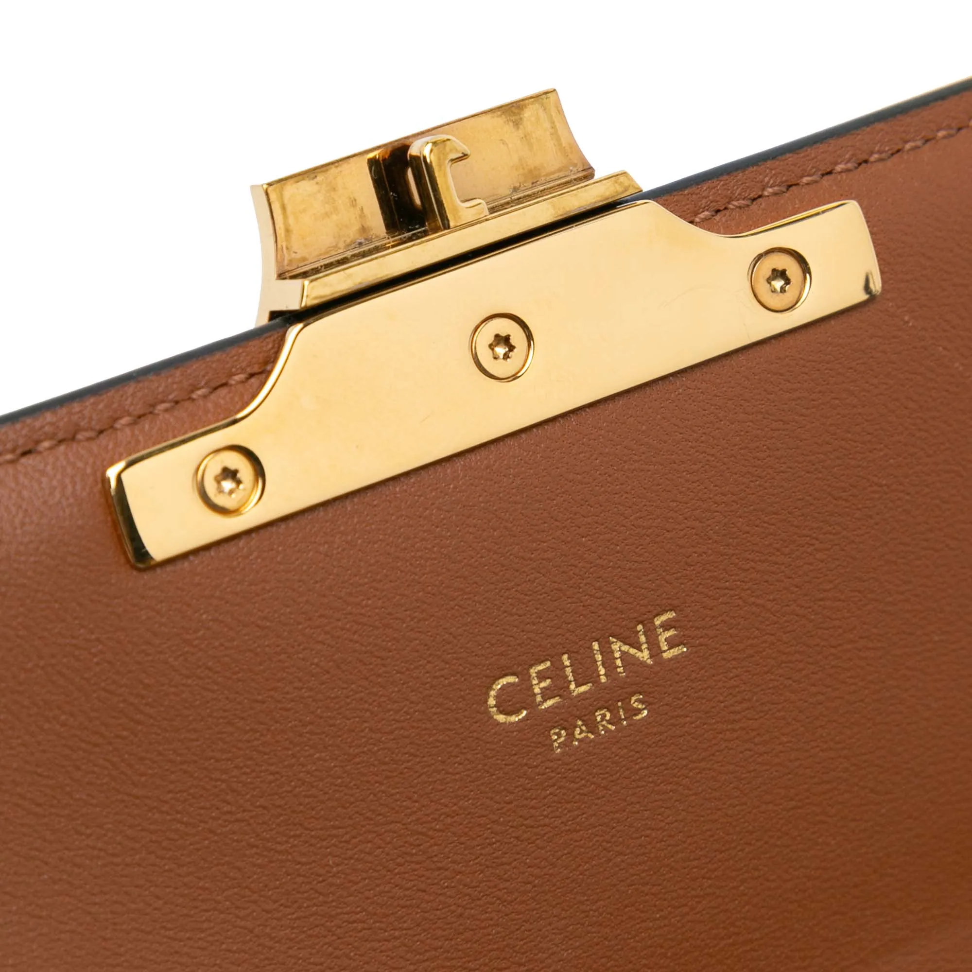 Triomphe Coated Canvas Claude Shoulder Bag