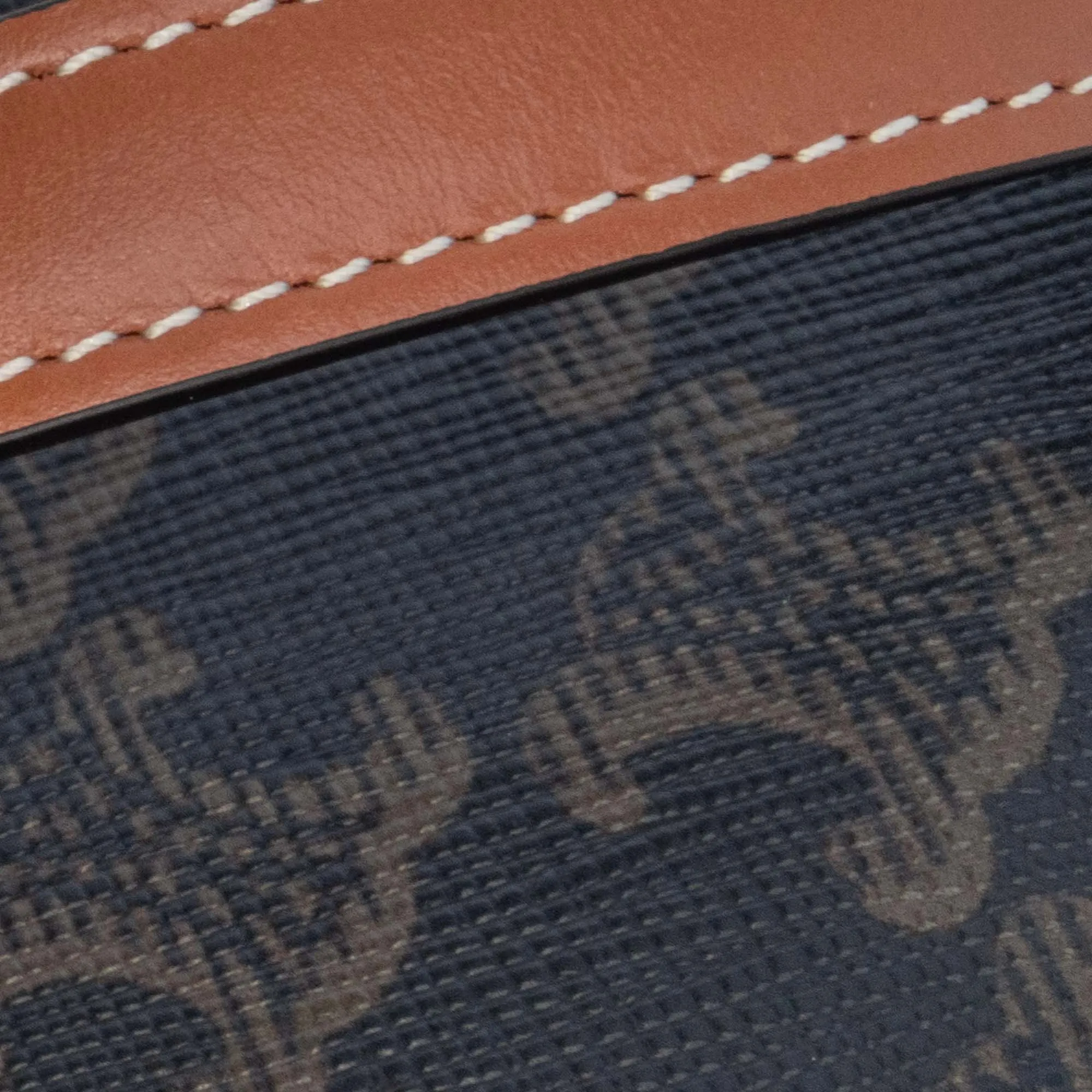 Triomphe Coated Canvas Claude Shoulder Bag