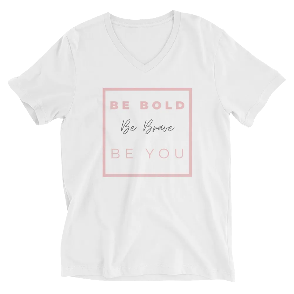 Triple B Wht - Ladies' V-Neck T-Shirt