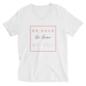 Triple B Wht - Ladies' V-Neck T-Shirt