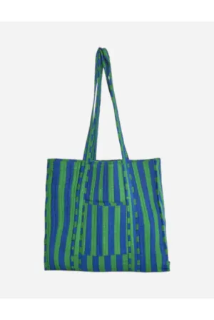 Two's Company True Tones Reversible Tote, Green