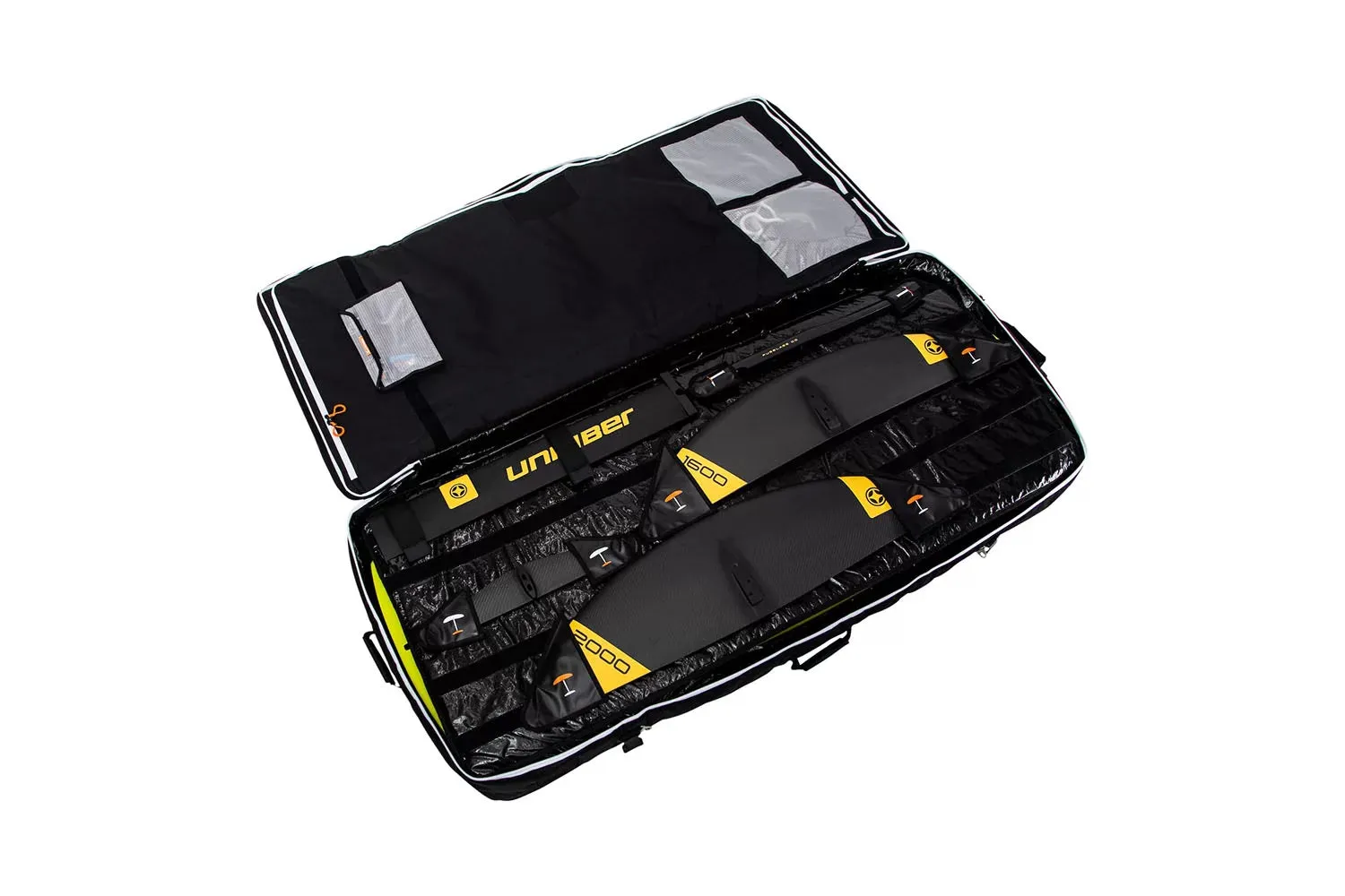 Unifiber Blackline Wingfoil Board-Quiverbag