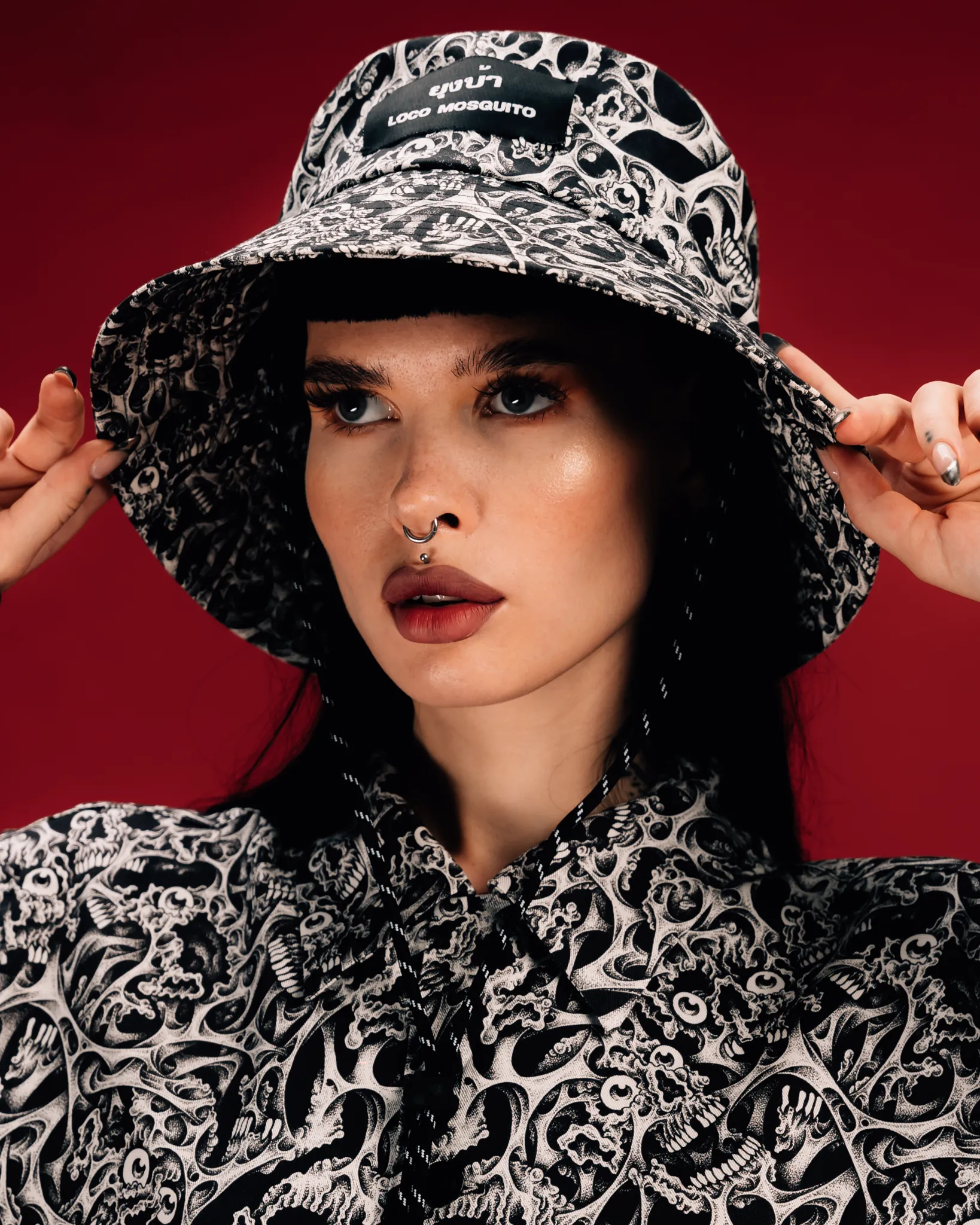 [UNISEX] RAFEL DELALANDE X LOCO MOSQUITO BUCKET HAT