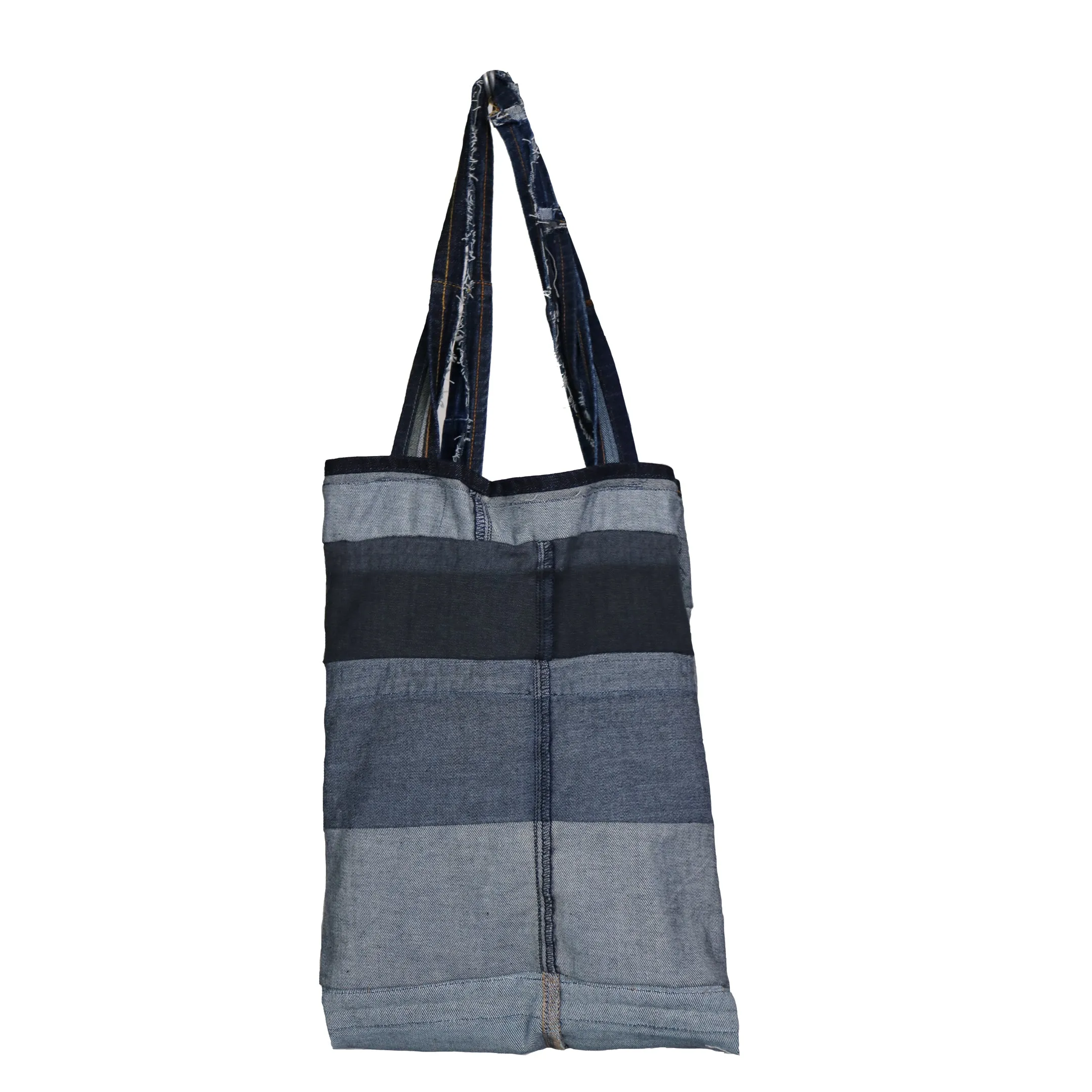 Up and Go - Reversible Denim Tote Bag