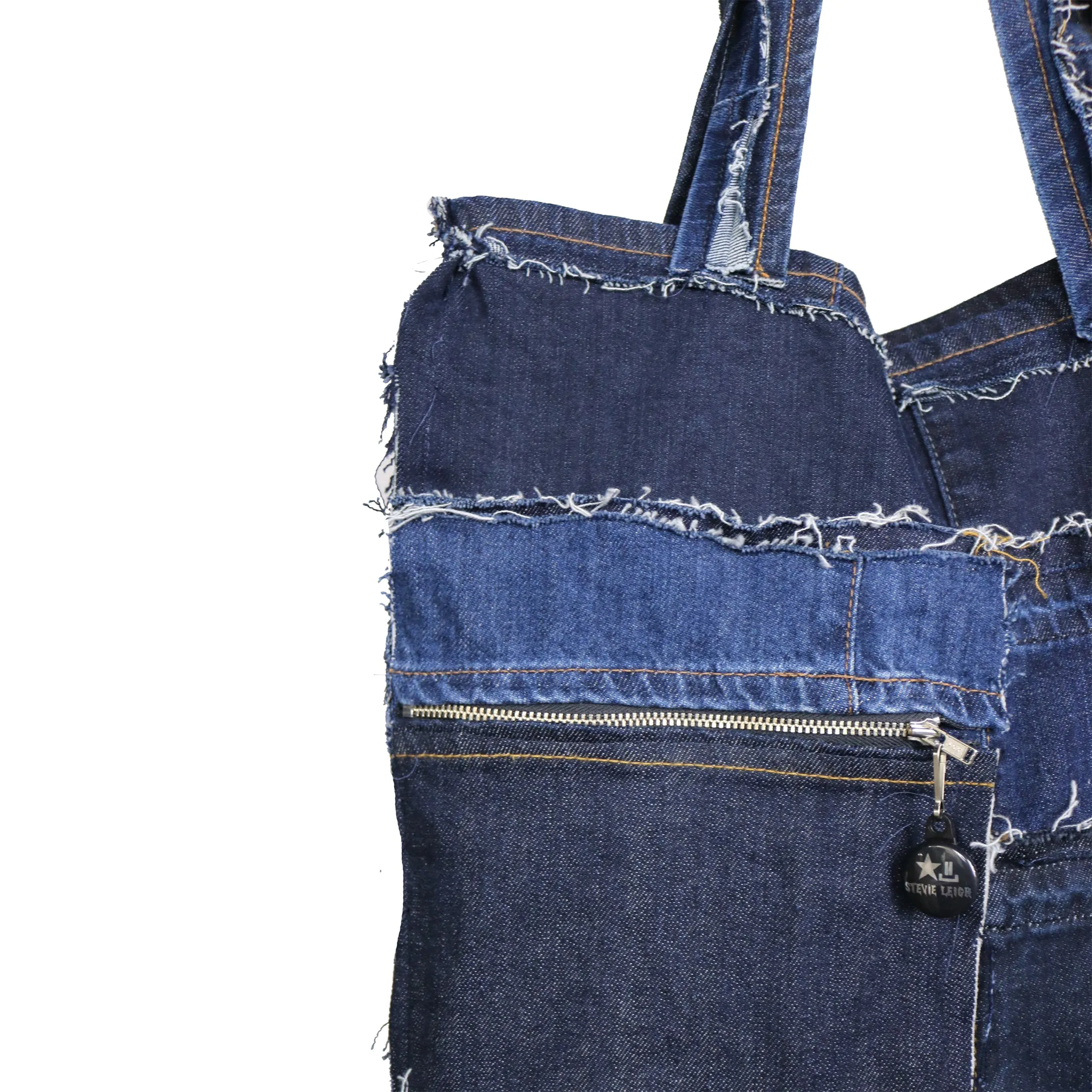 Up and Go - Reversible Denim Tote Bag