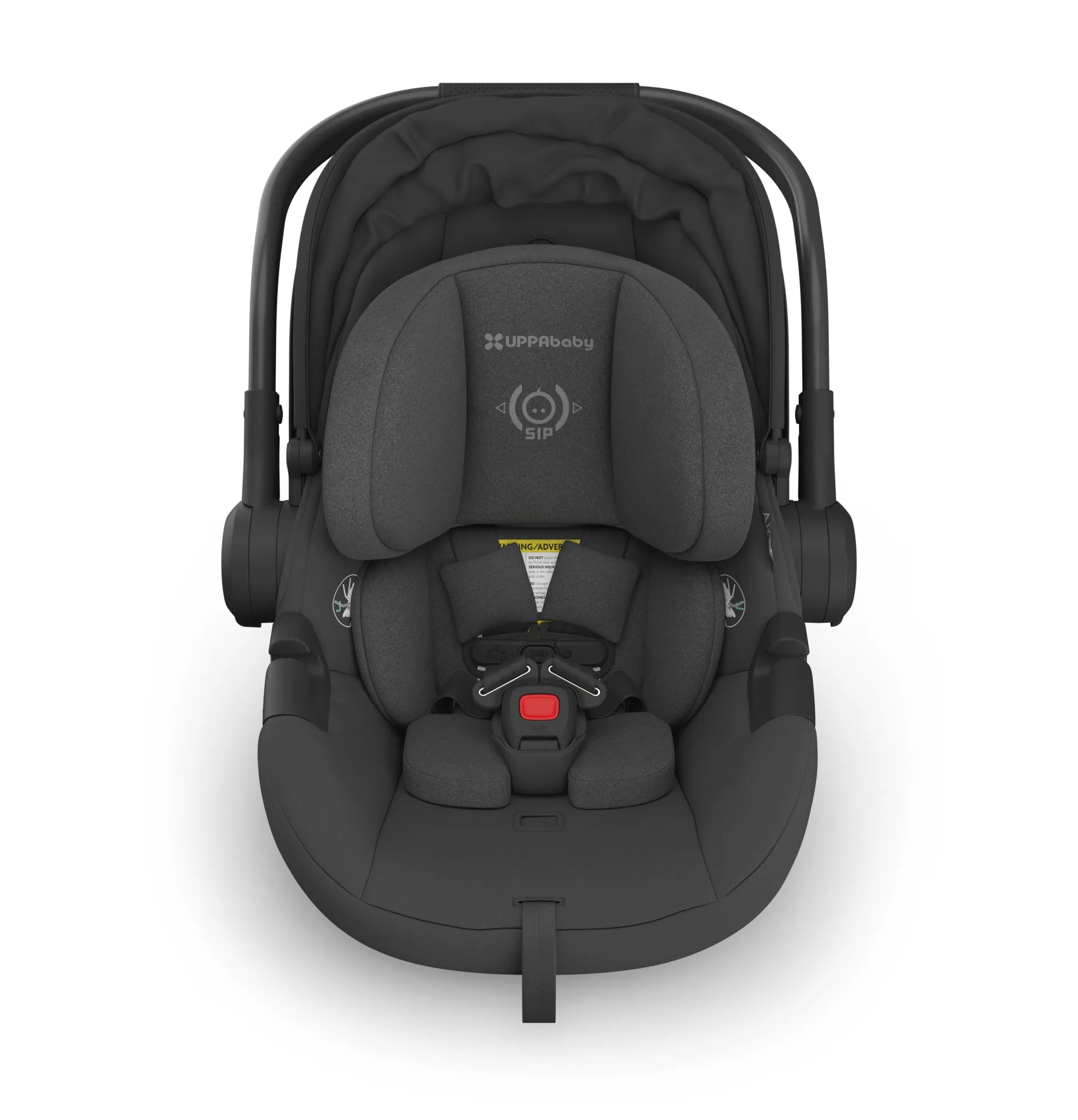 UPPAbaby Aria Infant Car Seat - Jake (Charcoal/Black Leather)