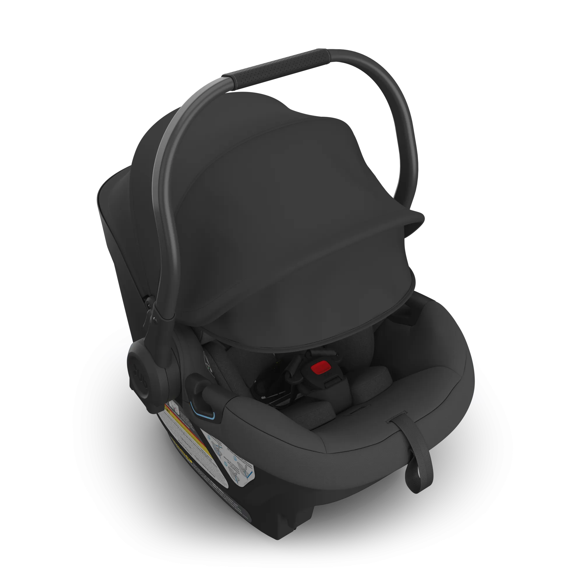 UPPAbaby Aria Infant Car Seat - Jake (Charcoal/Black Leather)