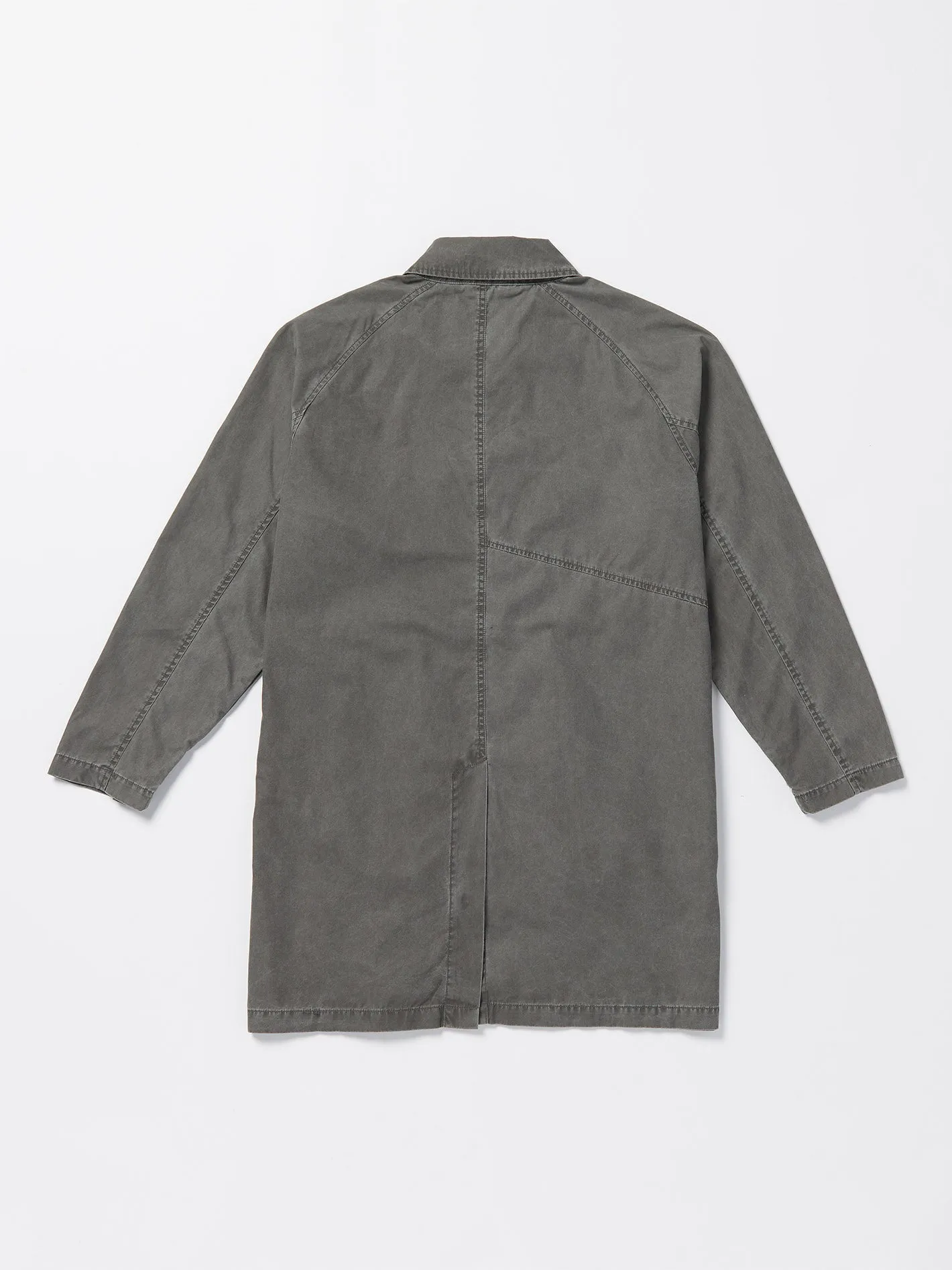 V Ent Noa Deane Trenchcoat - HEATHER GREY