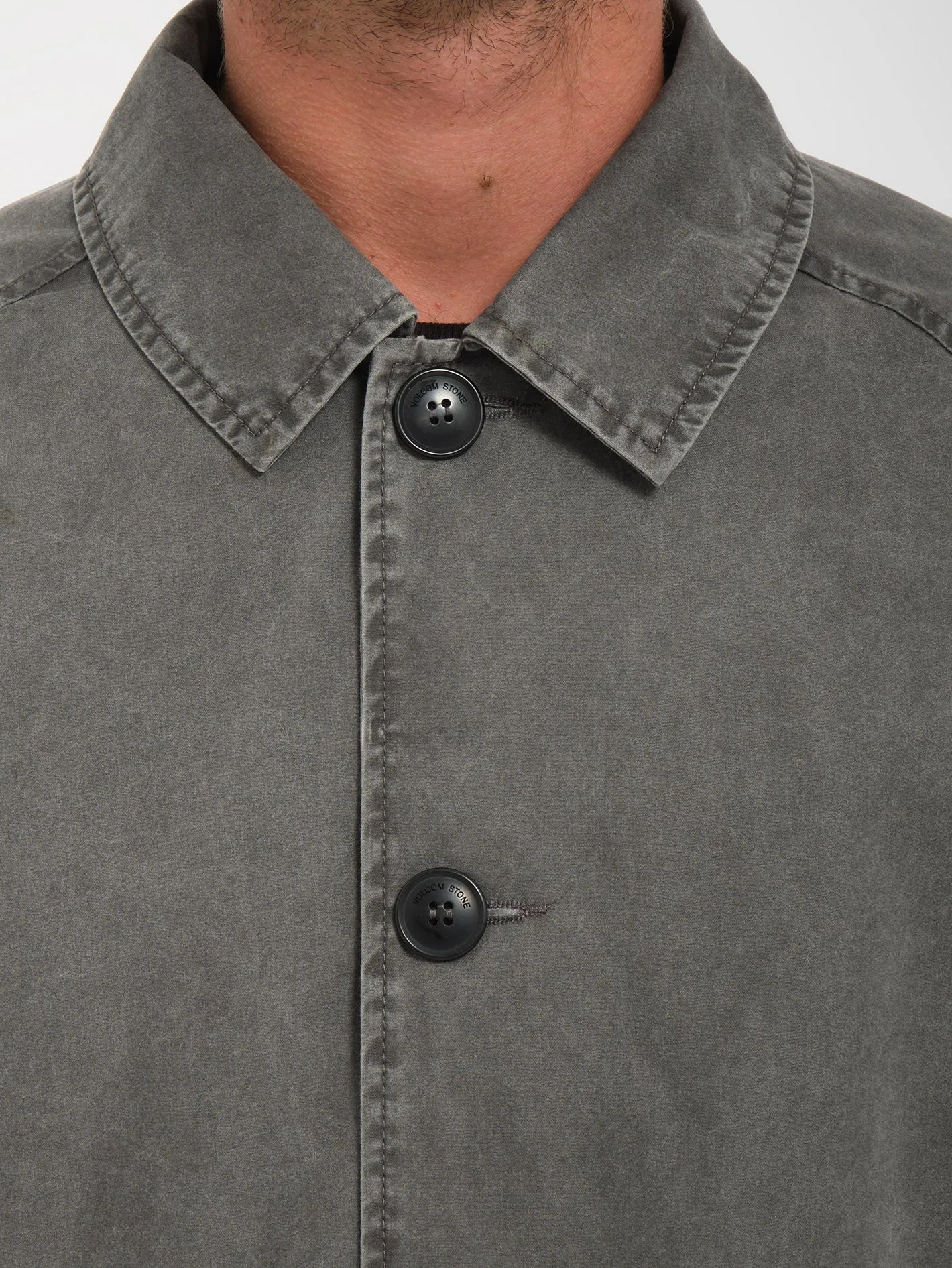 V Ent Noa Deane Trenchcoat - HEATHER GREY