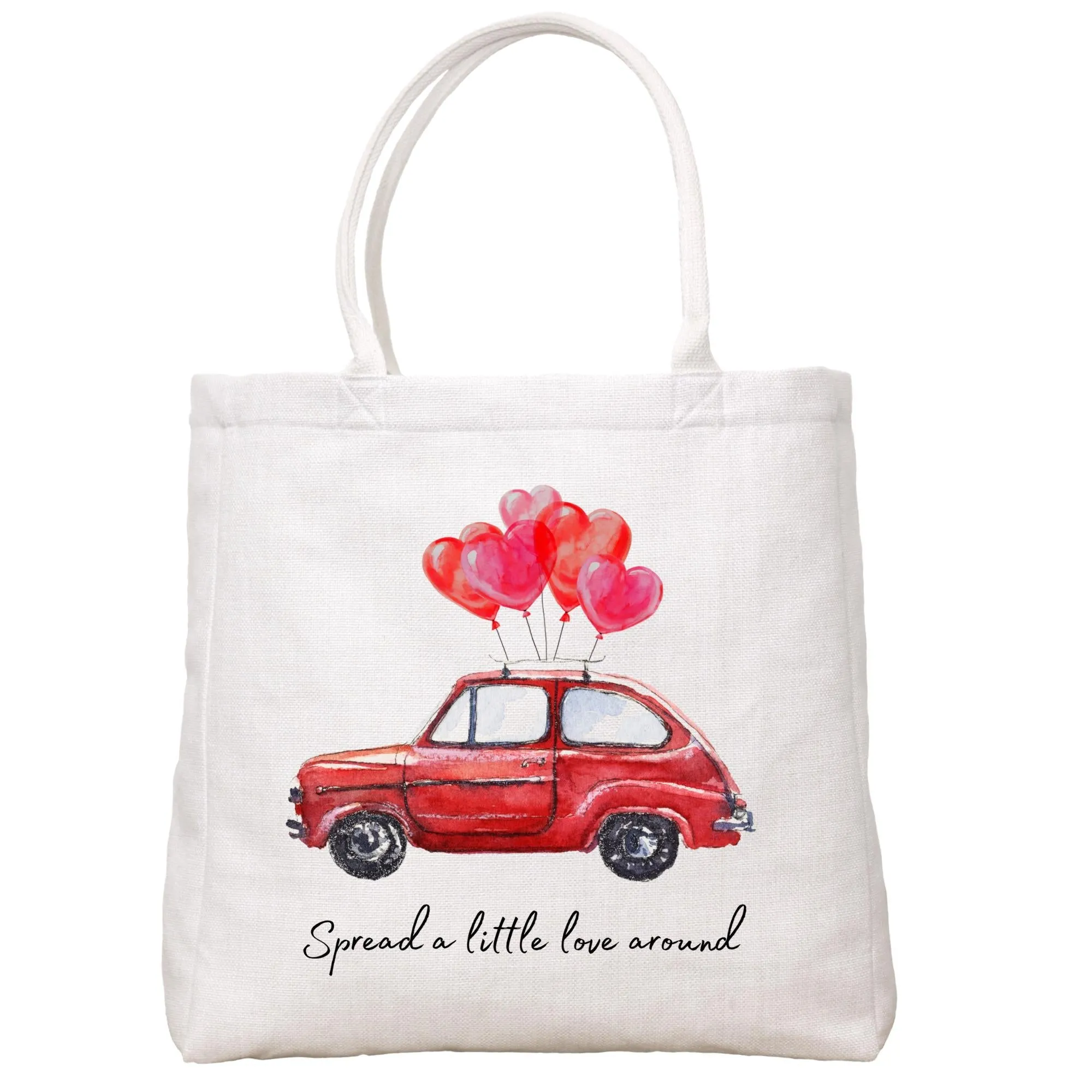 Valentine Car Tote Bag